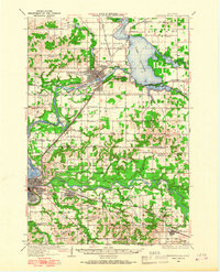 1934 Map of Chippewa Falls, WI — High-Res | Pastmaps